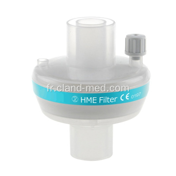 Filtre de système respiratoire HME utilisé pour les appareils d&#39;anesthésie